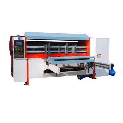 คุณภาพ  Automatic Rotary Die Cutting Machine with Lead Edge Auto Feeder for 1400x2400mm Corrugated Carton Die Cutter โรงงาน