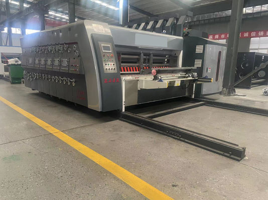คุณภาพ  Flexo Folder Gluer Casemaker with 50-70mm Wall Thickness, ±0.5mm Printing Precision, and Flexo Box Glue System โรงงาน