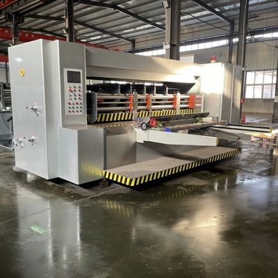 คุณภาพ  Carton Rotary Slotting Machine Electric Computer Control โรงงาน