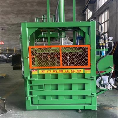 คุณภาพ  Single Cylinder Waste Paper Baler Packer Wrapping Machine ISO CE โรงงาน