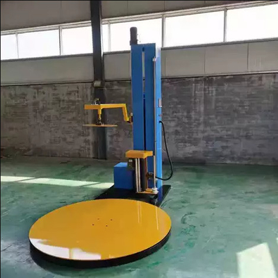 คุณภาพ  1650mm Automatic Pallet Stretch Film Strapping Machine For Packing โรงงาน