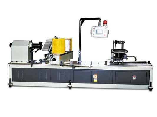 คุณภาพ  TS-100-2 Digital Control Automatic Paper Tube Machine with Two Head Single Blade for Industrial Paper Core Production โรงงาน