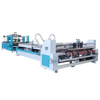 คุณภาพ  2200 5 Layer Corrugated Carton Folder Gluer Machine with Automatic Dispensing Coating Carton Box Gluing Machine โรงงาน