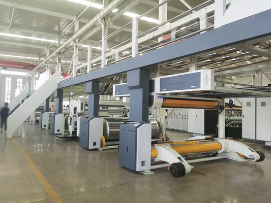 Gerun 300-2500 ประเภทสายการผลิตกระดาษลูกฟูกความเร็วสูงห้าชั้น