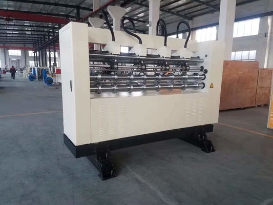 1800 รุ่น Slitter Scorer เครื่องใบมีดบางสำหรับสายการผลิต