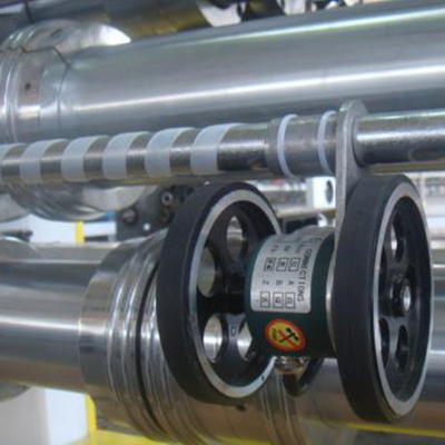 เครื่องแต้ม Slitter ใบมีดบางสำหรับขอบขัดกระดาษลูกฟูก