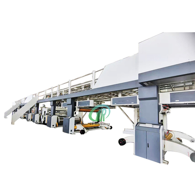 Gerun 300-2500 ประเภทสายการผลิตกระดาษลูกฟูกความเร็วสูงห้าชั้น