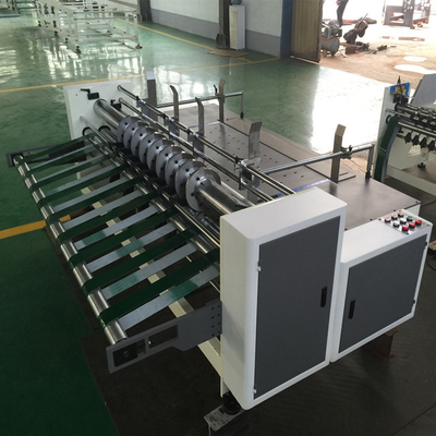 พาร์ติชั่นบอร์ดอัตโนมัติลูกฟูกโรตารี Slotter Machine รุ่น 1600 Alloy