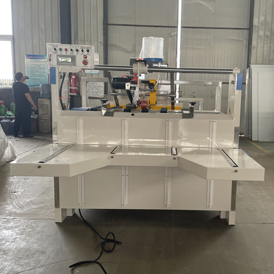 Gluer โฟลเดอร์กึ่งอัตโนมัติ 400mm Min.Size 2mm Min.Thickness 0.6Mpa Max.Gluing Pressure