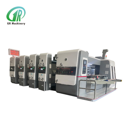 เครื่องตัดตายการพิมพ์เฟล็กโซ Lead Eage Feeder อัตโนมัติพร้อมมีด Slotting