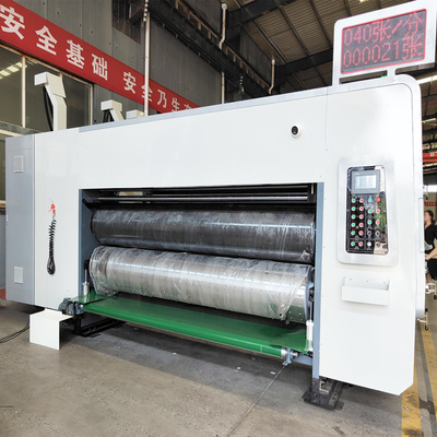 เครื่องตัดตายการพิมพ์เฟล็กโซ Lead Eage Feeder อัตโนมัติพร้อมมีด Slotting