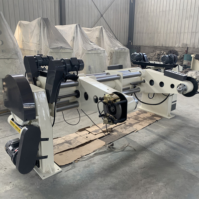 เครื่องยืดแผ่นดิสก์มือ ไฟฟ้าไม่มีแกน Mill Roll Stand สําหรับสายการผลิตกระดาษกระดาษ
