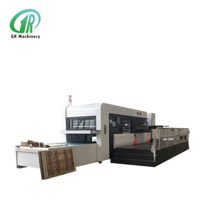 เครื่องตัดและพับแบบ Flatbed สำหรับกระดาษลูกฟูก PP Sheet