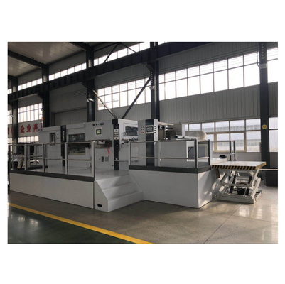 เครื่องตัดตายกล่องลูกฟูกอัตโนมัติ PLC ไฮดรอลิก