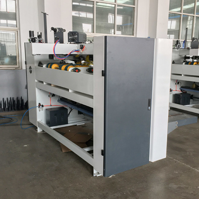 เครื่องเย็บกล่องกระดาษมอเตอร์เวลา 6KW ประกอบชิ้นเดียว