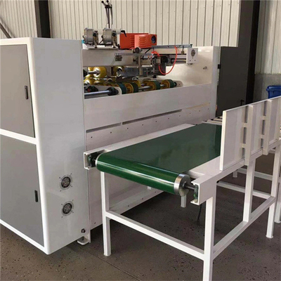 PLC เครื่องเย็บกล่องกระดาษอัตโนมัติพร้อมเซอร์โวมอเตอร์คู่