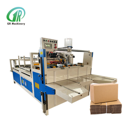 เครื่องทากาวโฟลเดอร์กล่องกระดาษลูกฟูก 1500 × 1800 มม. อัตโนมัติความเร็วสูง