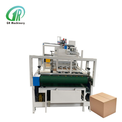 PLC โฟลเดอร์กึ่งอัตโนมัติ Gluer ความหนากระดาษขั้นต่ำ 2 มม
