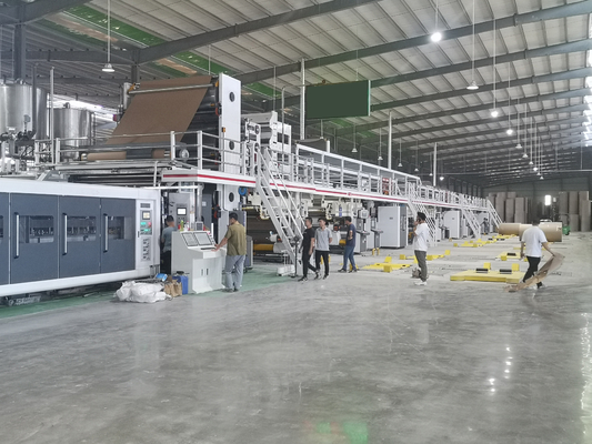 การควบคุม PLC สายการผลิตกล่องกระดาษลูกฟูกอัตโนมัติ