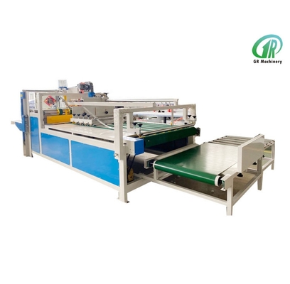 เครื่องทากาวและเย็บโฟลเดอร์กล่องกระดาษลูกฟูกอัตโนมัติความเร็วสูง ความปลอดภัยขนาดกลาง