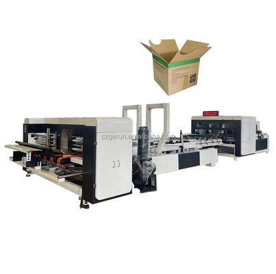 เครื่องพับกล่องกระดาษและติดกาว Folder Gluer