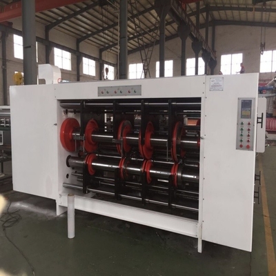 2000 มิลลิเมตร ประสิทธิภาพ corrugated Rotary Slotter Machine ความแม่นยําในการให้อาหารกระดาษสูง