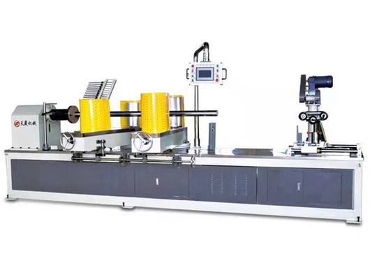 Tz-200 เครื่องทําท่อกระดาษ มีดเดียว 4 หัว