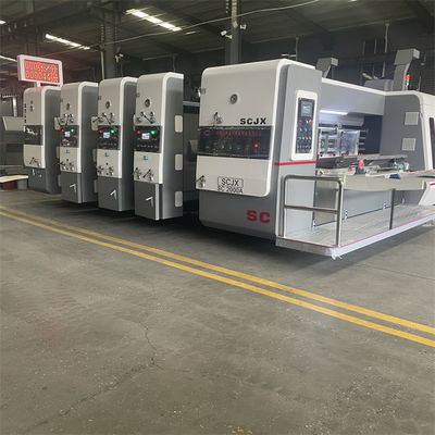 เครื่องพิมพ์เฟล็กโซ สล็อต และไดคัท สำหรับกล่องกระดาษ