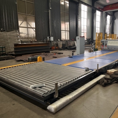 โมดูลาร์เข็มขัดขนส่งสําหรับการผลิตแผ่นกระดาษ corrugated สายการทํางานอย่างเรียบร้อย