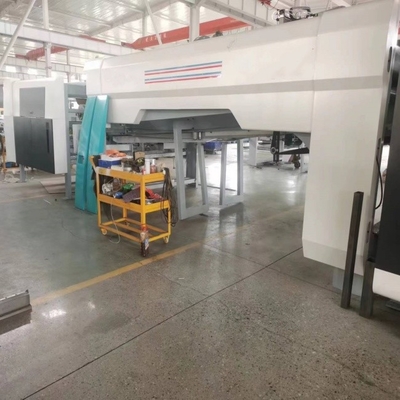 เครื่องพิมพ์ Flexo พับ เครื่องเล็บ เครื่องผลิตกระดาษกล่อง 350m ต่อนาที