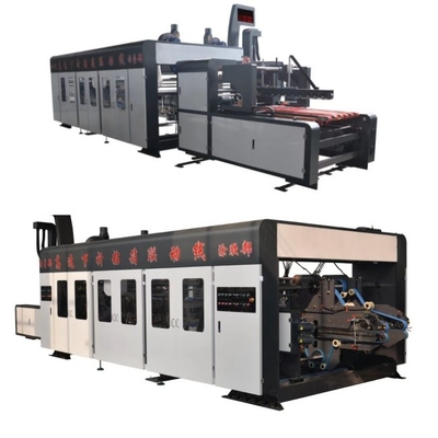 การผลิตสูง ความเร็วสูง Flexo Folder Gluer กับ Haili Anilox Roller