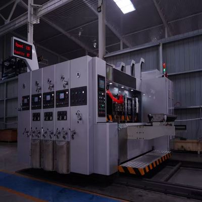 เครื่องพิมพ์เฟล็กโซอัตโนมัติ สล็อต และไดคัท 2800 สำหรับกล่องกระดาษ