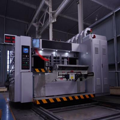 เครื่องพิมพ์เฟล็กโซอัตโนมัติ สล็อต และไดคัท 2800 สำหรับกล่องกระดาษ