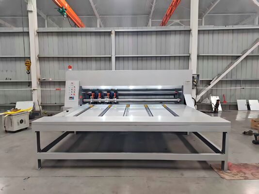 Electric Control Corrugated Rotary Slotter Machine with 80 pcs/min Speed and 350*600mm Slotting Depth