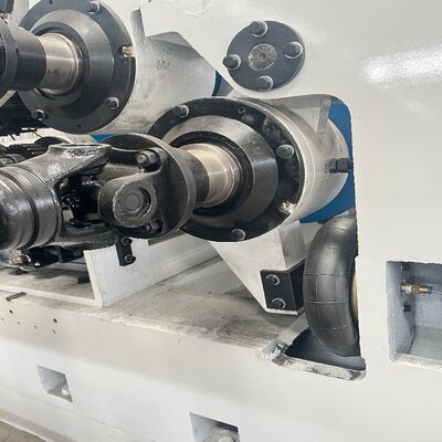 Steam Single Facer For Corrugated Cardboard Production 1400 Model Alloy Corrugating Rolls