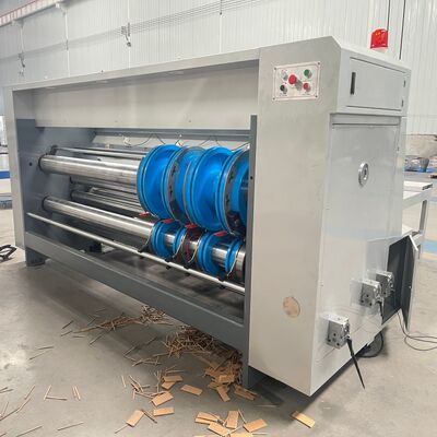Slice The Cape Depth 500mm Corrugated Rotary Slotter Machine Incorporating 4 Groups Knives For Slotting Performance In Corrugated Packaging Lines