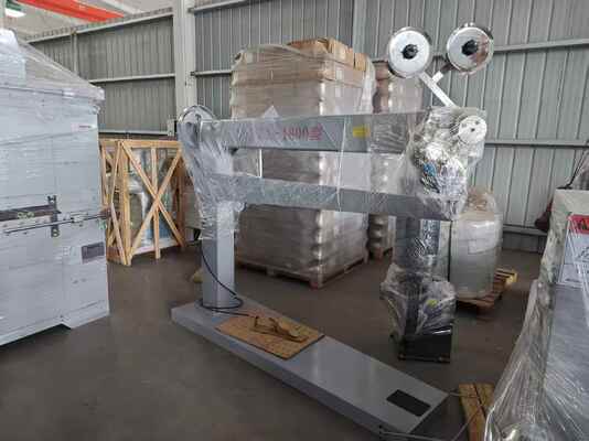 เครื่องเย็บกล่องกระดาษลูกฟูกแบบแมนนวล DZX1800 พร้อมการทำงานหมุนที่มั่นคง ความเร็วสูง 250 ครั้ง/นาที และความยาว 1800 มม. เพื่อประสิทธิภาพการบรรจุภัณฑ์