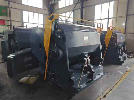 ML1400 Semi Automatic Corrugated Carton Die Cutting Machine with Electric Suction Plate Brake Clutch and Four Insurance Parts for Enhanced Safety