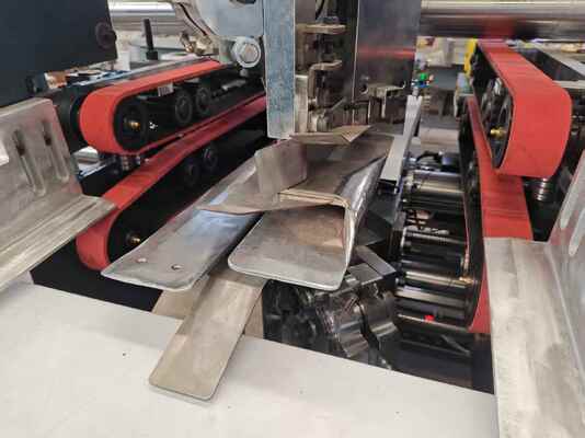 Four Servo Double Pieces Semi Automatic Carton Box Stitching Machine Corrugated Box Stitcher
