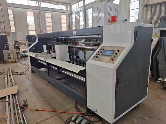 Four Servo Double Pieces Semi Automatic Carton Box Stitching Machine Corrugated Box Stitcher