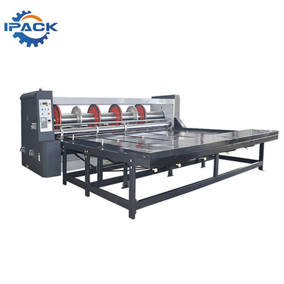 Chain Feeding Corrugated Rotary Slotter Machine Creaser สำหรับกล่อง