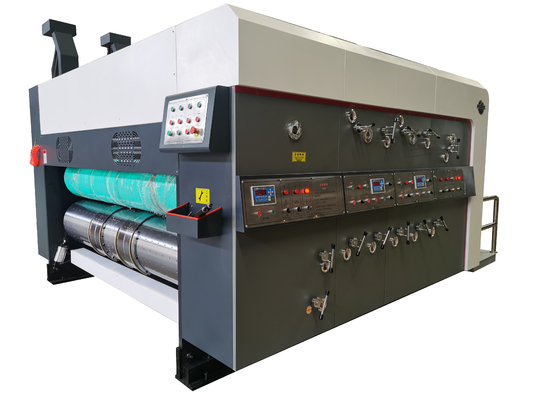 เครื่องพิมพ์กล่องเฟล็กโซ เครื่องพิมพ์เฟล็กโซ Slotter Machine กล่องเครื่องพิมพ์เฟล็กโซ