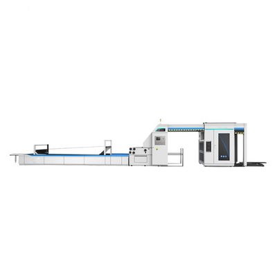 เครื่องเคลือบบัตรขลุ่ยหลายชั้นอัตโนมัติเพื่อวางแผ่น 1600x1250mm