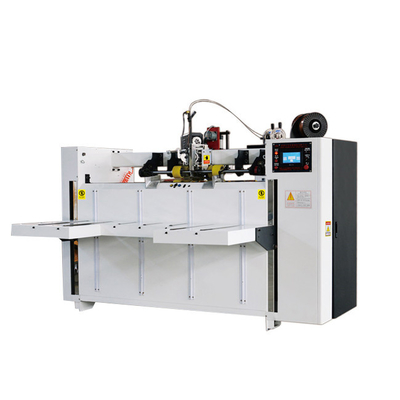 เครื่องทำกล่องกระดาษแข็ง 6HP ความเร็วสูงสำหรับธุรกิจเครื่องทำกล่องอัตโนมัติ