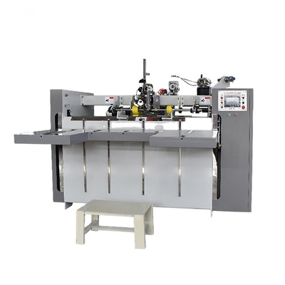 เครื่องผลิตกล่องกระดาษแข็ง PLC 3 ชั้น Cardboard Stitching Gerun