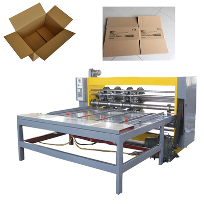 กล่องกระดาษลูกฟูก RS4 เครื่องโรตารี่ Slotter